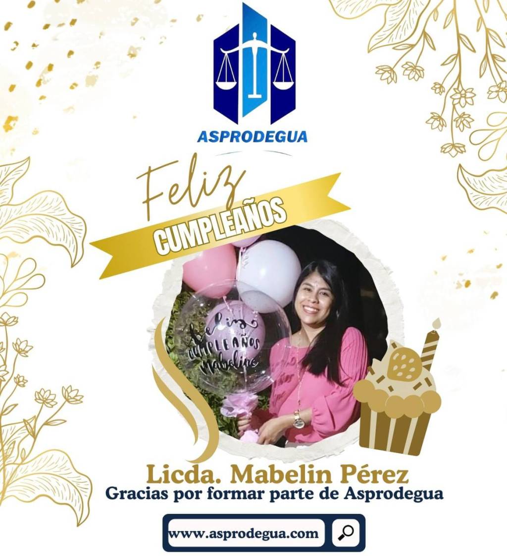 ¡Feliz cumpleaños Licda. Mabelin Pérez!