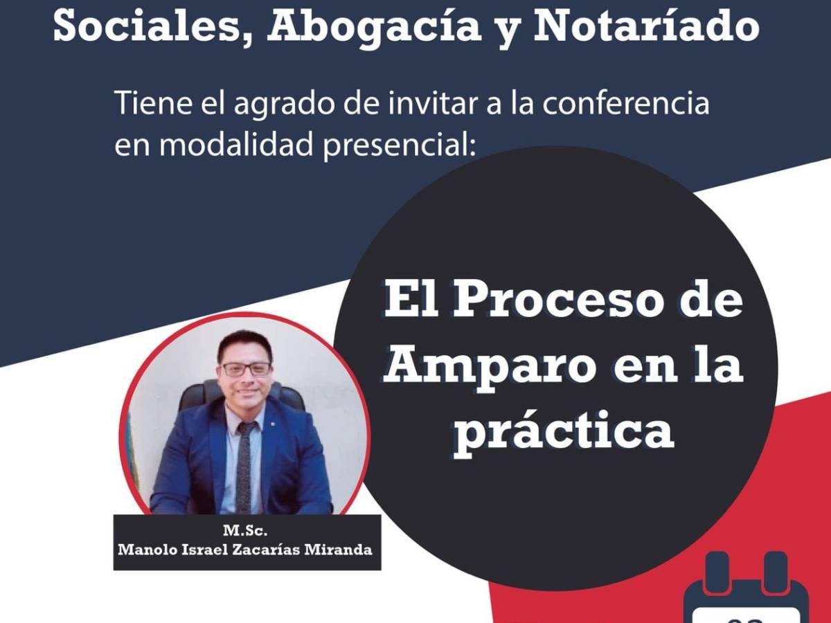 Tenemos el agrado de invitar a la conferencia en modalidad&nbsp;presencial.