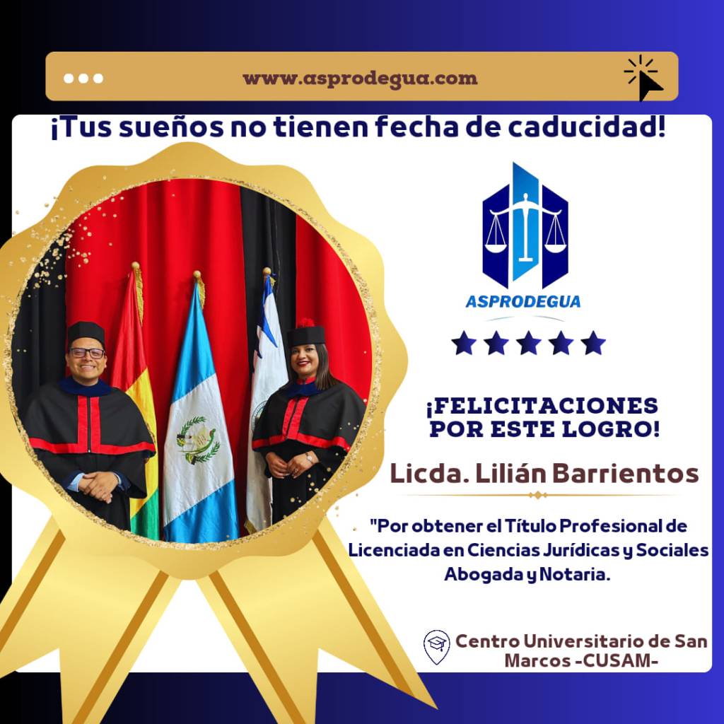 «Tú esfuerzo y dedicación darán sus frutos». 